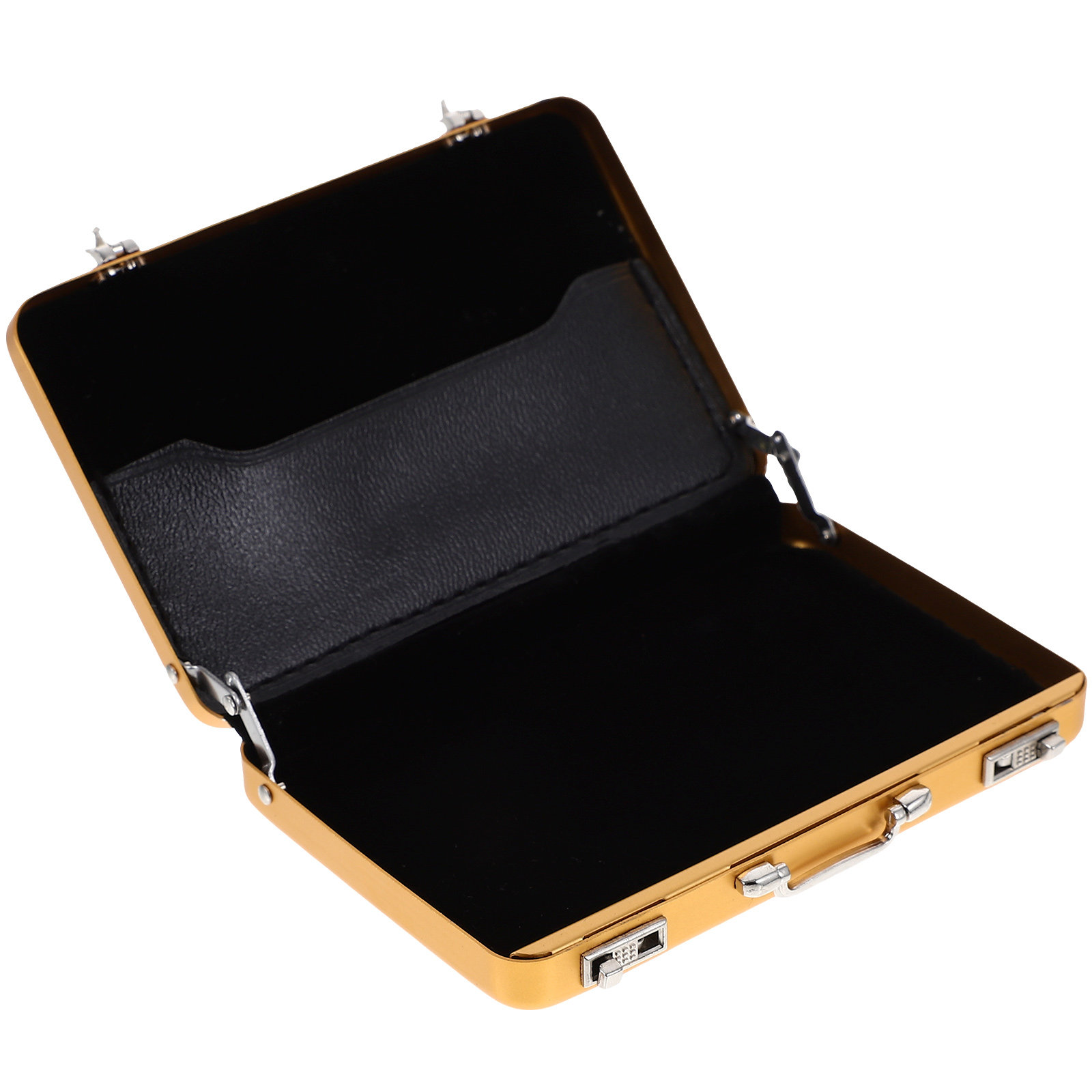 Business Cards Box Aluminum Mi - Card Index Box recension och pris