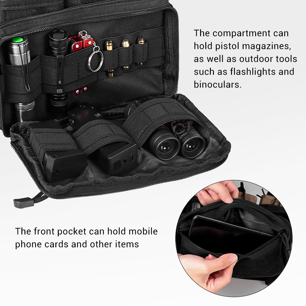 Molle Magazine Pouch Triple Ma - Magazine Holder Rack recension och pris
