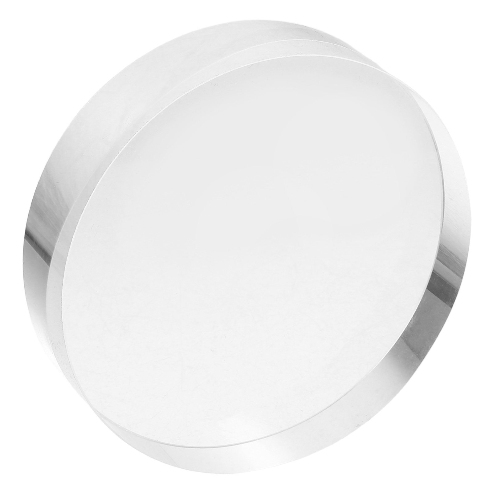 Round Transparent Crystal Glas - Paper Weight Crystal recension och pris