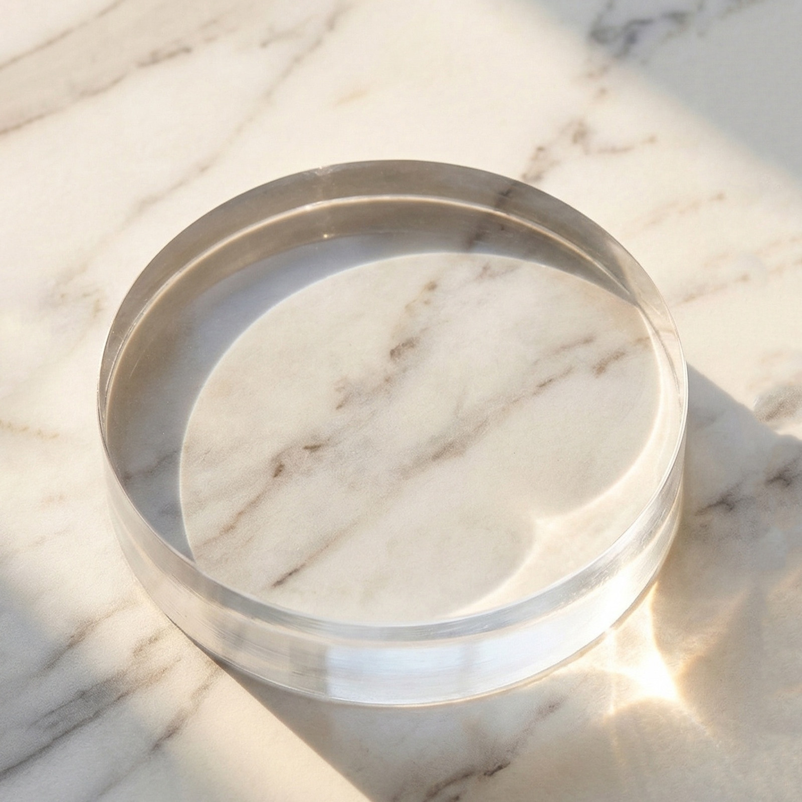 Round Crystal Paperweight 3.15 - Book Weight Glass recension och pris